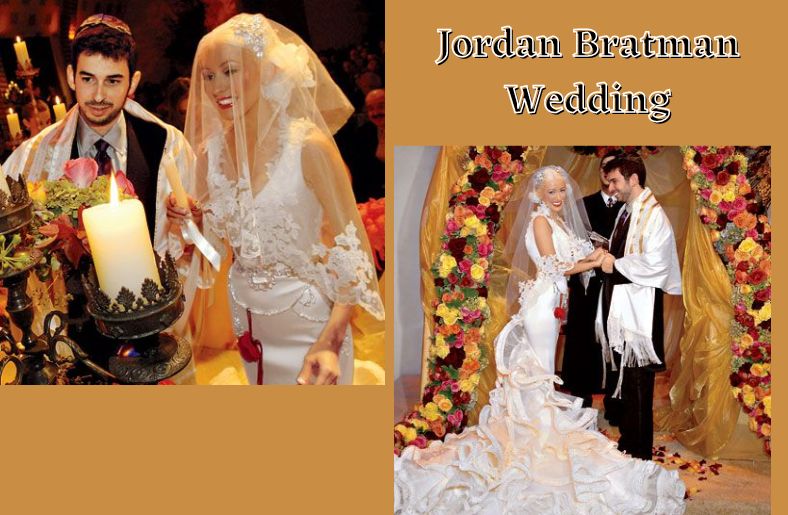 Jordan Bratman Wedding with Christina Aguilera